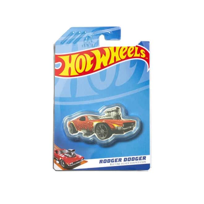 2024 Solomon Islands 1 oz Hot Wheels™ Rodger Dodger™ Silver Coin