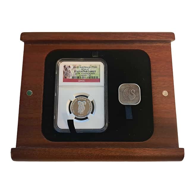 2013 1/2 oz Proof Platinum Australian Koala Perth Mint NGC PF 69