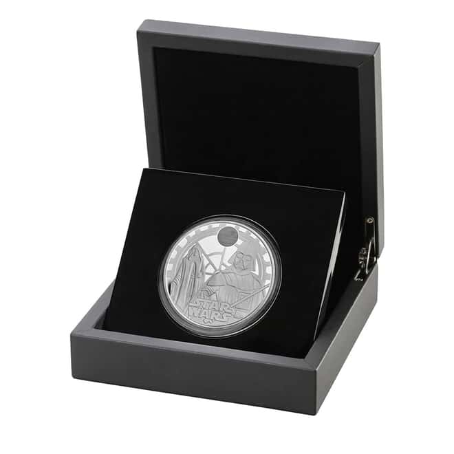 2023 GB 5 oz Proof Silver Star Wars Darth Vader & Emperor Palpatine Coin