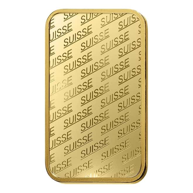 1 oz Gold Bar - PAMP Suisse - New Design (in Assay)