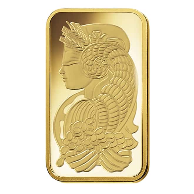 5 Gram Gold Bar PAMP Suisse Lady Fortuna Veriscan .9999 Fine (in Assay)