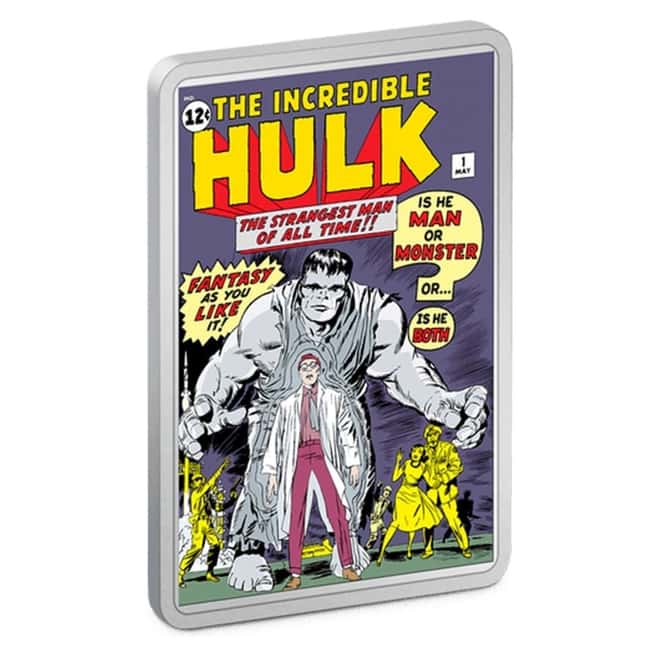 2024 Niue 2 oz Marvel The Incredible Hulk #1 Silver Comix Coin