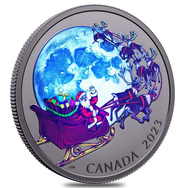 2023 Canada 1 oz Proof Silver The Magic of the Season Coin