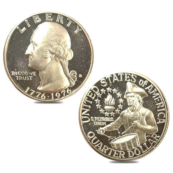 1976-S Bicentennial Silver Proof 3-Coin Set (Booklet, w/COA)
