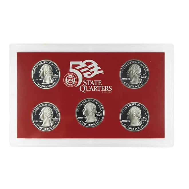 2000-S US Mint Proof Silver Set (w/Box & COA)