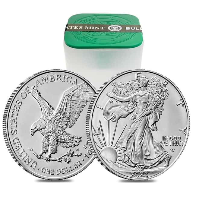 2023 1 oz Silver American Eagle $1 Coin BU