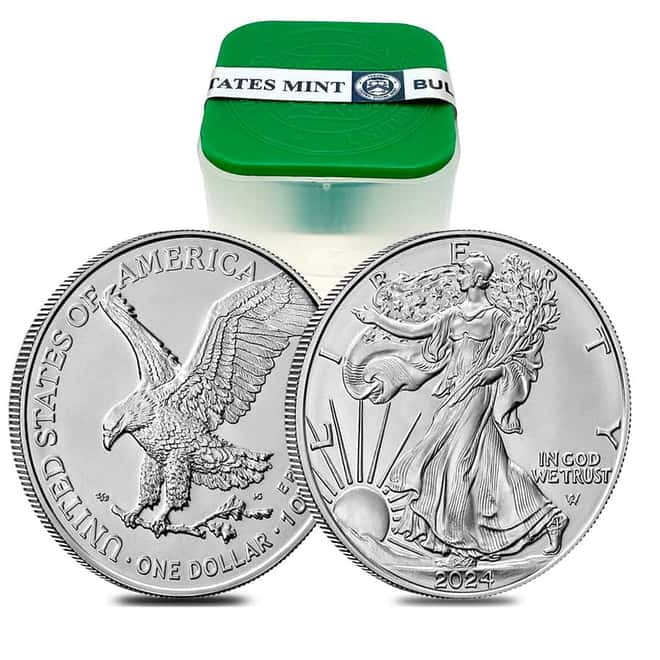 2024 1 oz Silver American Eagle $1 Coin BU