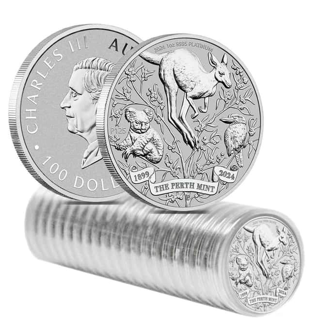 2024 Australia 1 oz The Perth Mint's 125th Ann. Platinum Coin BU