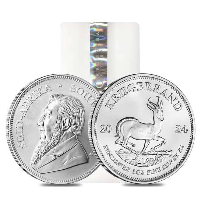 Monster Box of 500 - 2024 South Africa 1 oz Silver Krugerrand BU