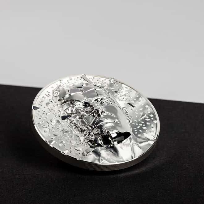 2023 Cook Islands 3 oz Silver Burst 3.0 Proof Silver Coin