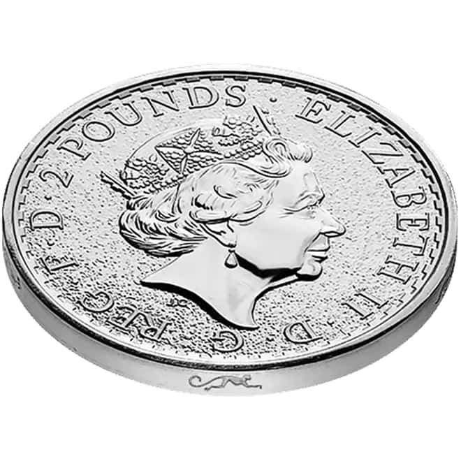 Roll of 25 - 2016 Great Britain 1 oz Silver Britannia Coin Monkey Privy BU