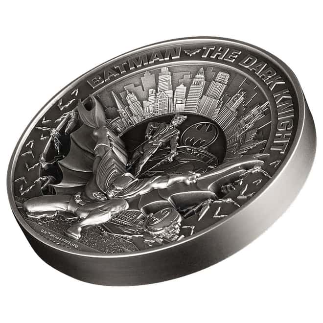 2024 Barbados 10 oz Silver Batman The Dark Knight DC Comics Coin