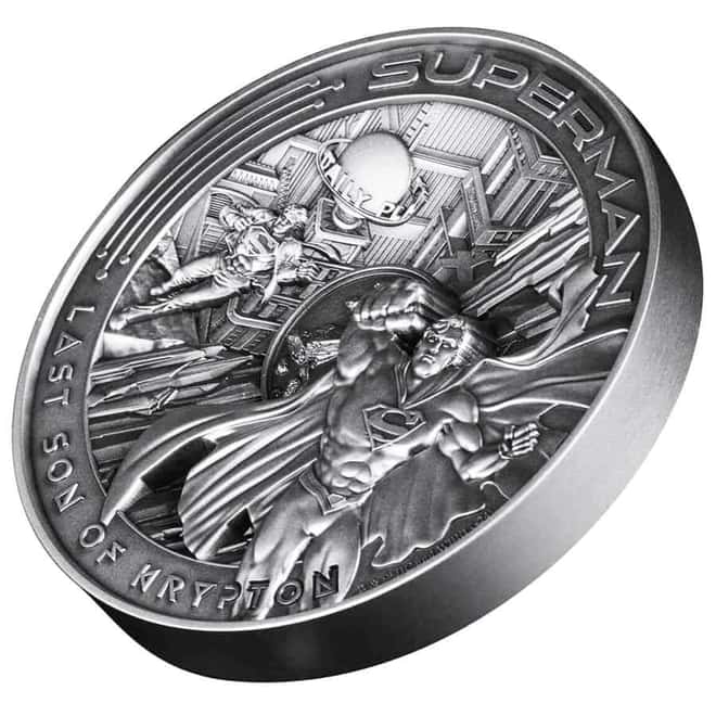 2025 Samoa 10 oz Silver Superman DC Comics Coin