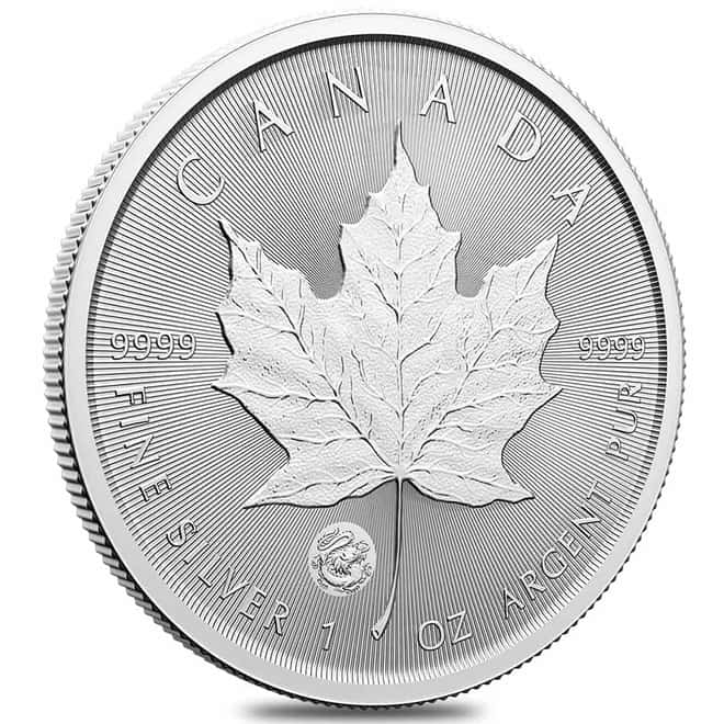 2024 Canada 1 oz Treasured Silver Maple Leaf Dragon Privy Coin First Strikes