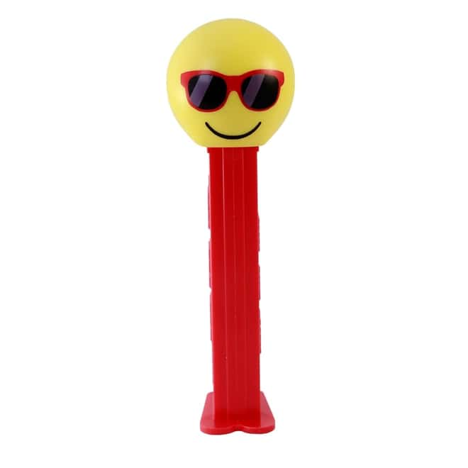 30 gram PAMP Suisse Chillin Sunglasses Emoji PEZ Dispenser & Silver Wafers (w/Box & COA)