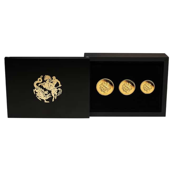 2025 Australia Sovereign Proof Gold 3-Coin Set Perth Mint