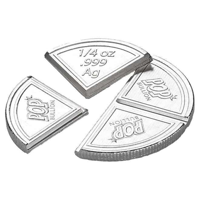 Tube of 20 - 1 oz Pop Bullion Divisible Silver Round .999 Fine