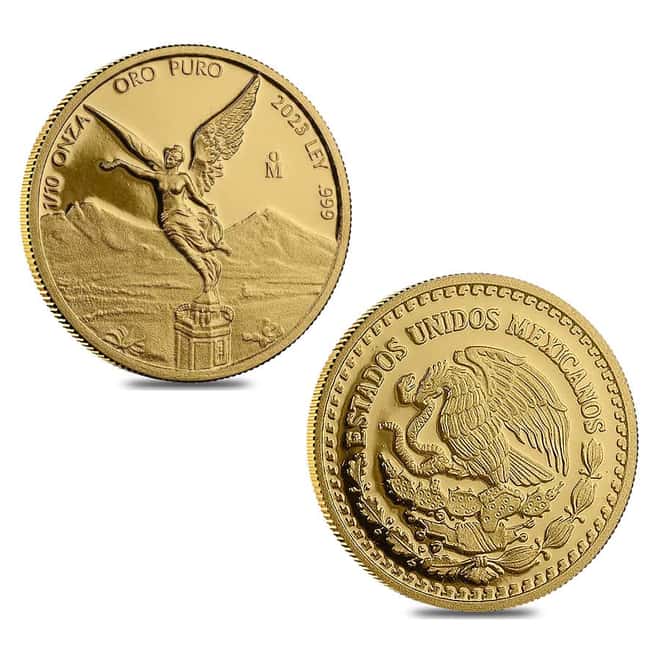 2023 1.9 oz Proof Mexican Gold Libertad 5-Coin Set