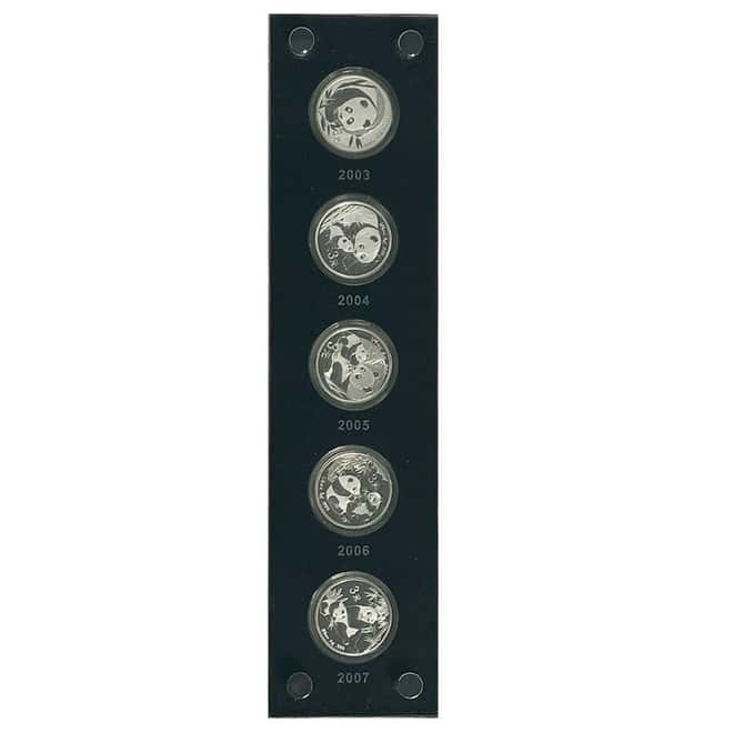 1982-2007 1/4 oz Chinese Proof Silver Panda 25th Ann. 25-Coin Set (w/Box & COA)