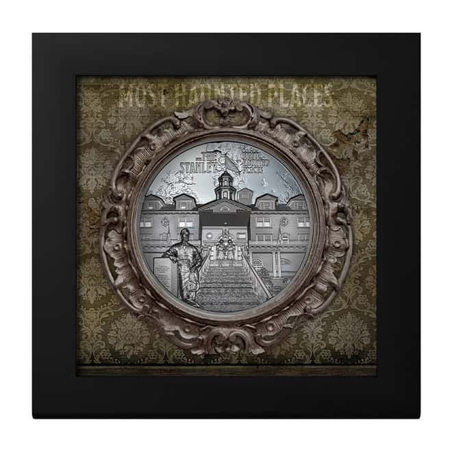 2023 Cook Islands 2 oz Silver The Stanley Haunted Places Coin