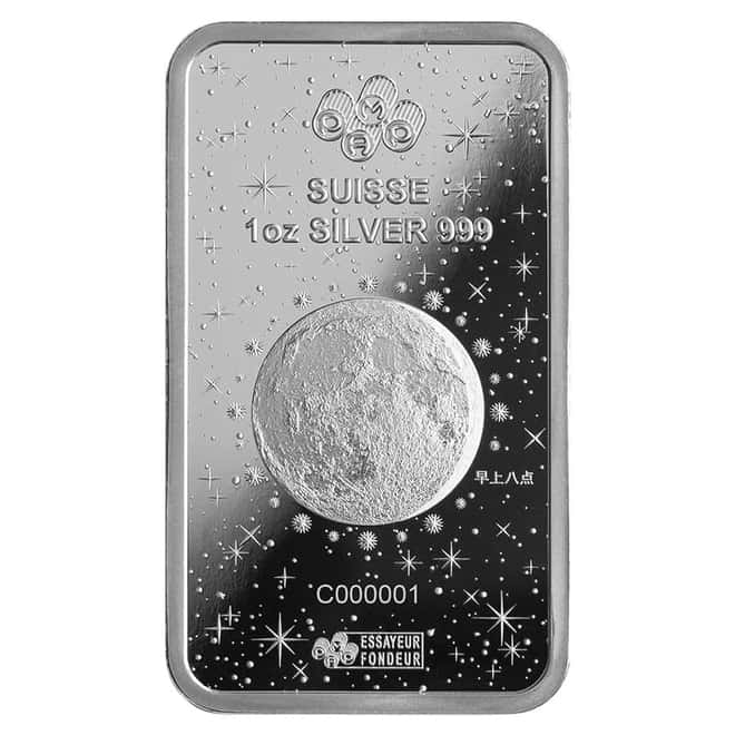 Box of 25 - 2024 1 oz PAMP Suisse Lunar Dragon Silver Bar (in Assay)