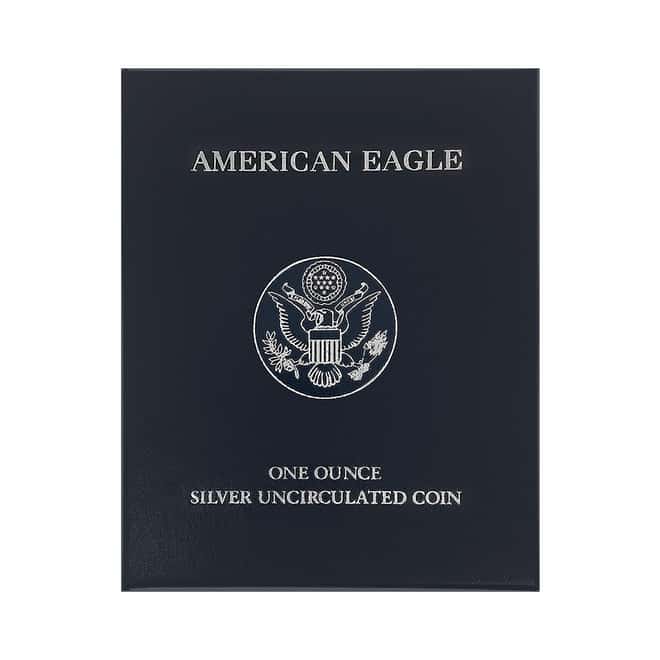 2013-W 1 oz Burnished Silver American Eagle $1 Coin (w/Box & COA)