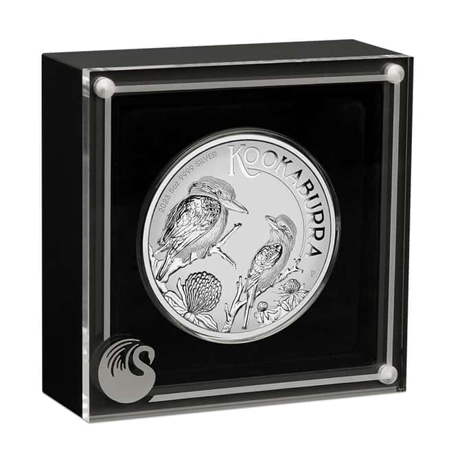 2023 5 oz Incused Silver Australian Kookaburra Perth Mint