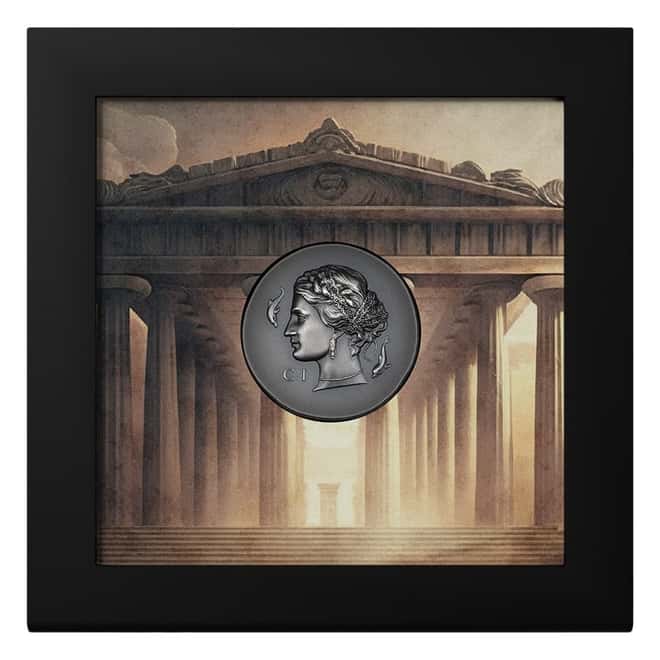 2023 Cook Islands 1 oz Silver Arethusa Antiqued Coin