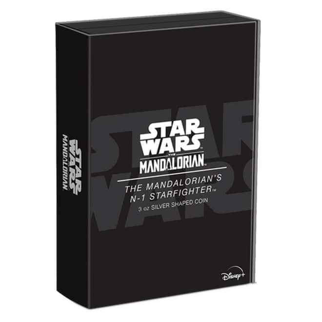 2023 Niue 3 oz Star Wars The Mandalorian's N-1 Starfighter Silver Coin