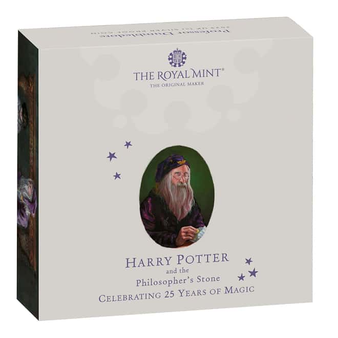 2023 UK 1 oz Harry Potter Dumbledore Proof Silver Coin