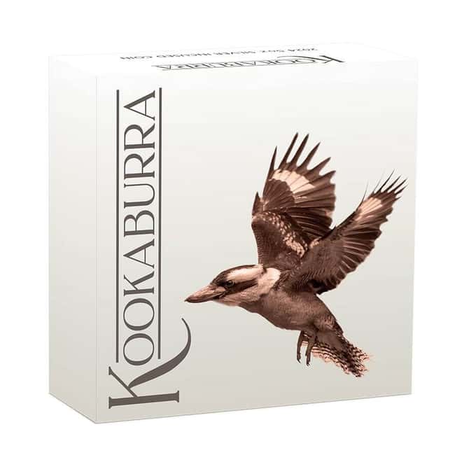 2024 5 oz Incused Silver Australian Kookaburra Perth Mint