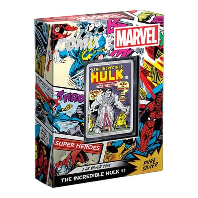 2024 Niue 2 oz Marvel The Incredible Hulk #1 Silver Comix Coin