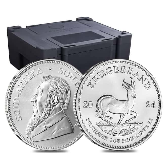 2024 South Africa 1 oz Silver Krugerrand BU
