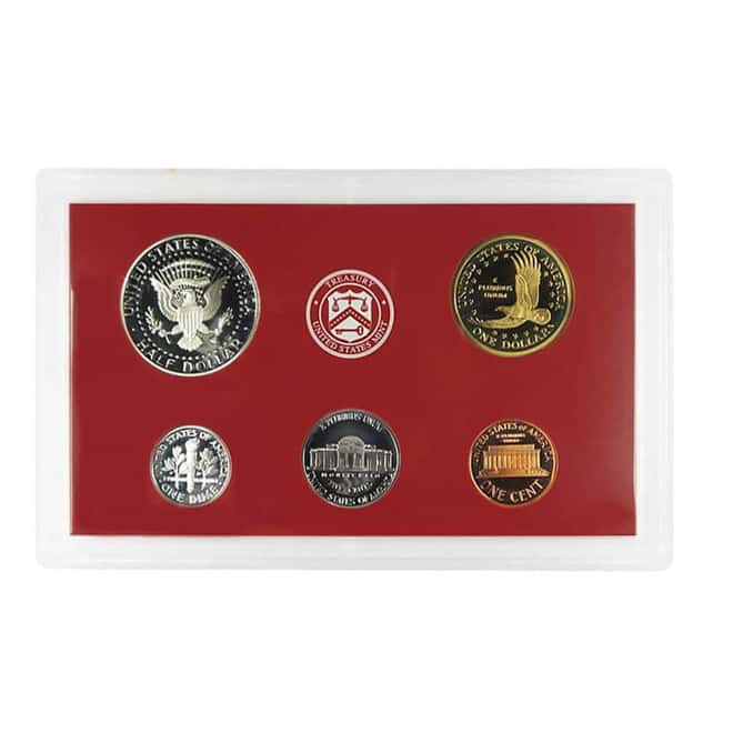 2000-S US Mint Proof Silver Set (w/Box & COA)