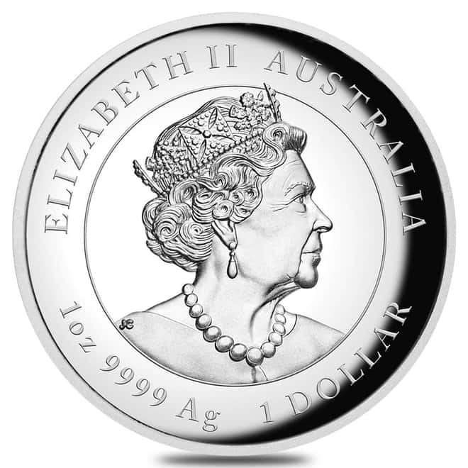 2023 1 oz Proof High Relief Silver Lunar Year of The Rabbit Australian Perth Mint (w/Box & COA)