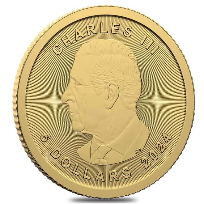 2024 Canada 1/10 oz Treasured Gold Maple Leaf Polar Bear Privy Coin First Strikes