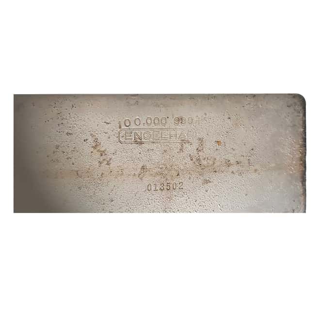 100 oz Engelhard Silver Bar (1st Series, 6-Digits, Double Stamp Error)