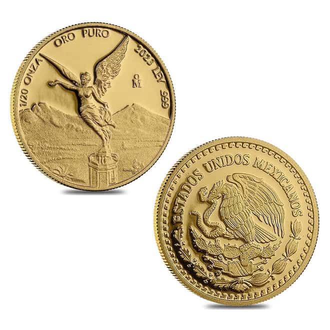 2023 1.9 oz Proof Mexican Gold Libertad 5-Coin Set