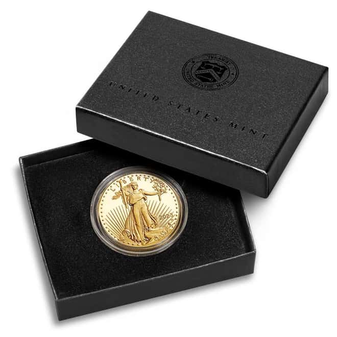 2023-W 1 oz $50 Proof Gold American Eagle (w/Box & COA)