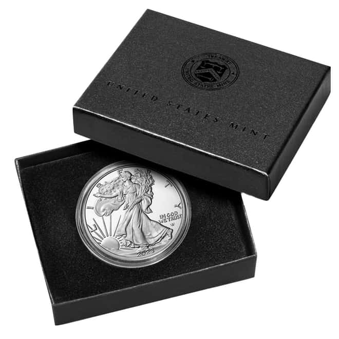 2023-S 1 oz Proof Silver American Eagle (w/Box & COA)