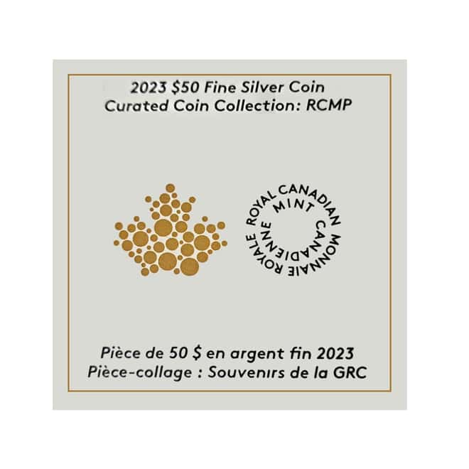 2023 Canada 5 oz Mounted Police Curated Collection Silver Coin