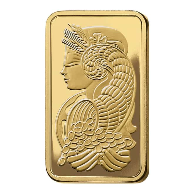 Box of 25 - 1 oz Gold Bar PAMP Suisse Lady Fortuna Veriscan Carbon Neutral (in Assay)