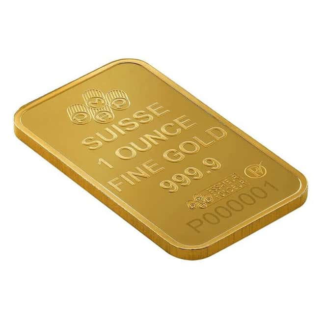 Box of 25 - 1 oz PAMP/Newmont Lady of Liberty Gold Bar (in Assay)