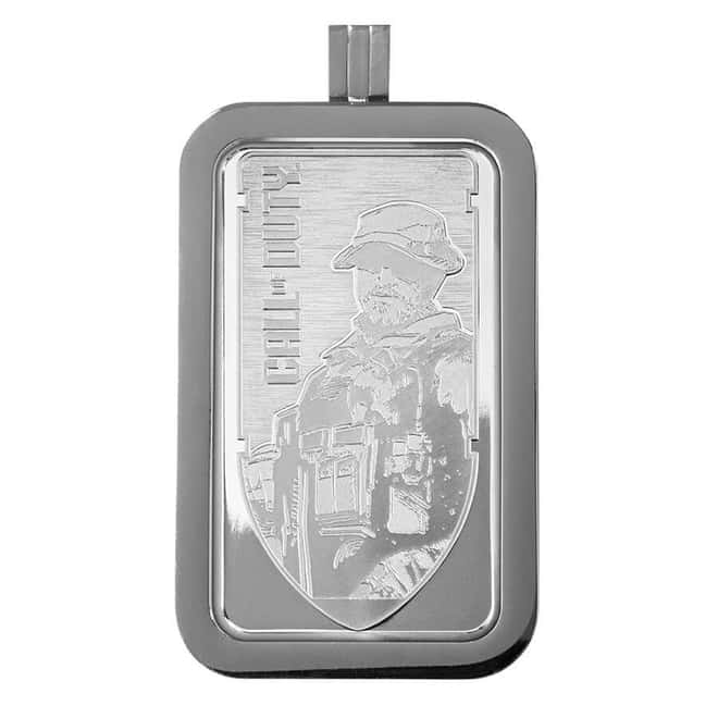 1 oz PAMP Call of Duty Modern Warfare III Silver Bar (w/ Frame)