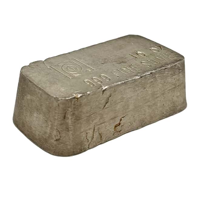 10 oz Rosario Resources Corporation Vintage Silver Bar