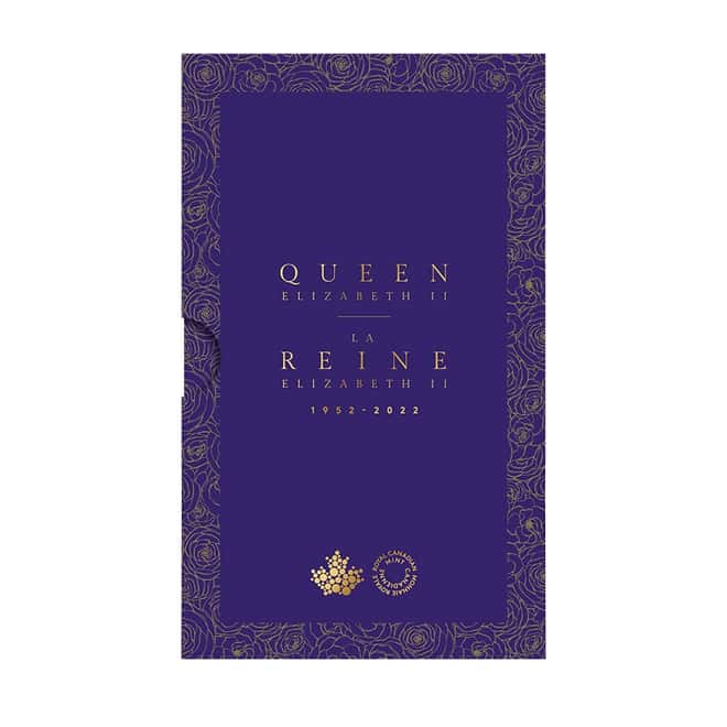 2022 Canada 3 oz Tribute To An Extraordinary Life Queen Elizabeth II Silver 3-Coin Set .9999 Fine (w/Box & COA)