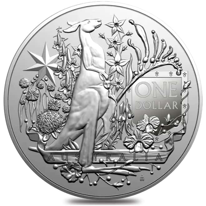 2021 1 oz Silver Australia's Coat of Arms Coin .999 Fine BU - Royal Australian Mint