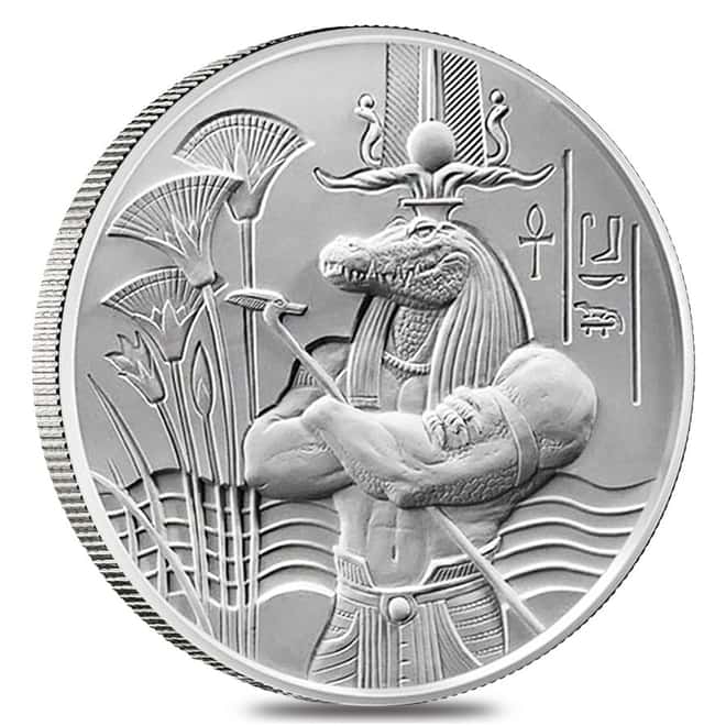 Sobek 2 oz Ultra High Relief Silver Round .999 Fine