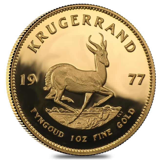 1977 South Africa 1 oz Proof Gold Krugerrand