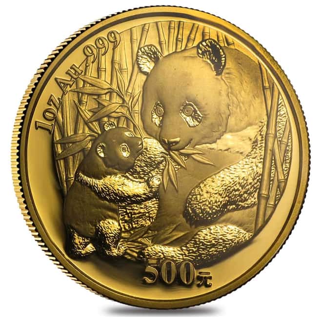 2005 1 oz Chinese Gold Panda 500 Yuan BU (Sealed)